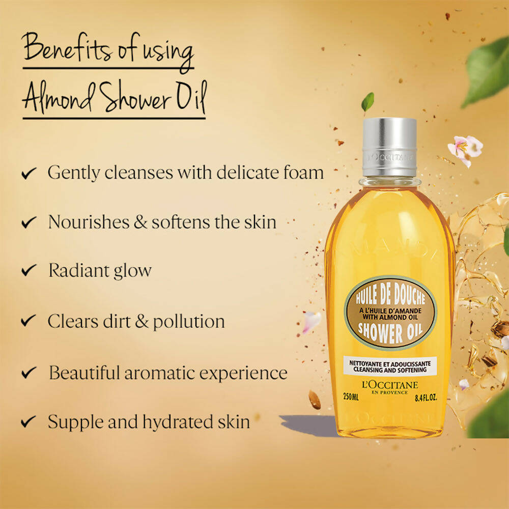 L'Occitane Almond Shower Oil | Grocsy