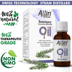 Allin Exporters Rosemary Essential Oil for Hair & Skin | Grocsy