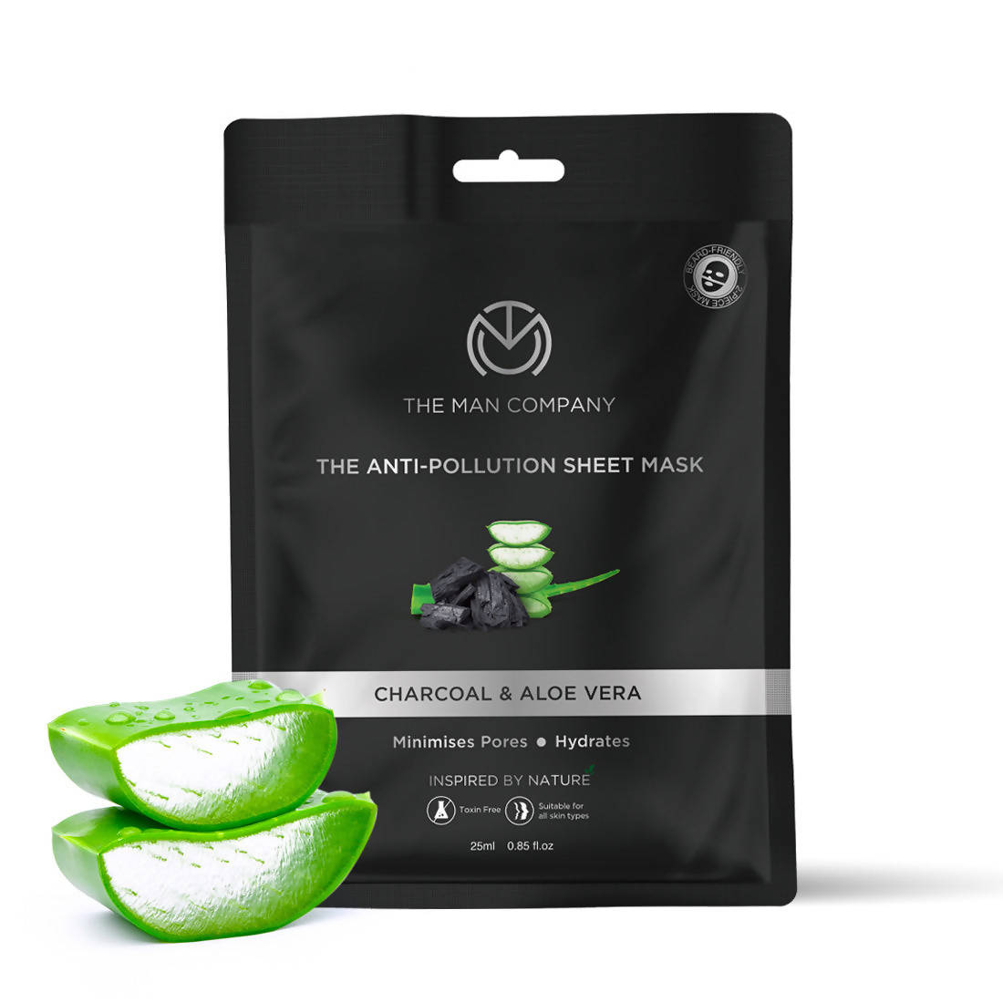 The Man Company Anti-Pollution Sheet Mask | Grocsy