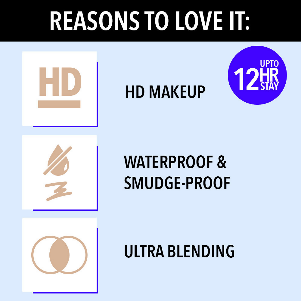 Blue Heaven HD All In One Make Up Stick - Toffee Tan | Grocsy