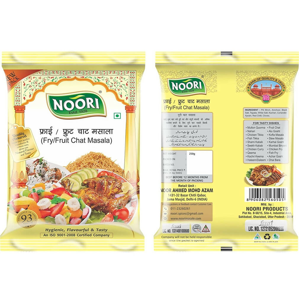 Noori Fry Fruit Chat Masala | Grocsy