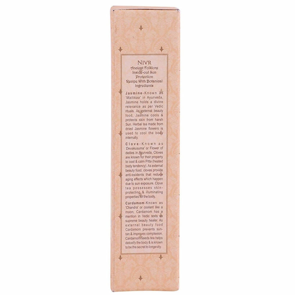 Svarasya Nivr Natural Sun Protection Sunscreen SPF 21 | Grocsy
