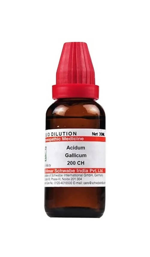 Dr. Willmar Schwabe India Acidum Gallicum Dilution | Grocsy