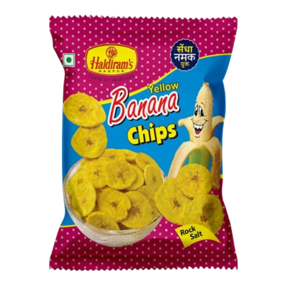 Haldiram's Yellow Banana Chips | Grocsy