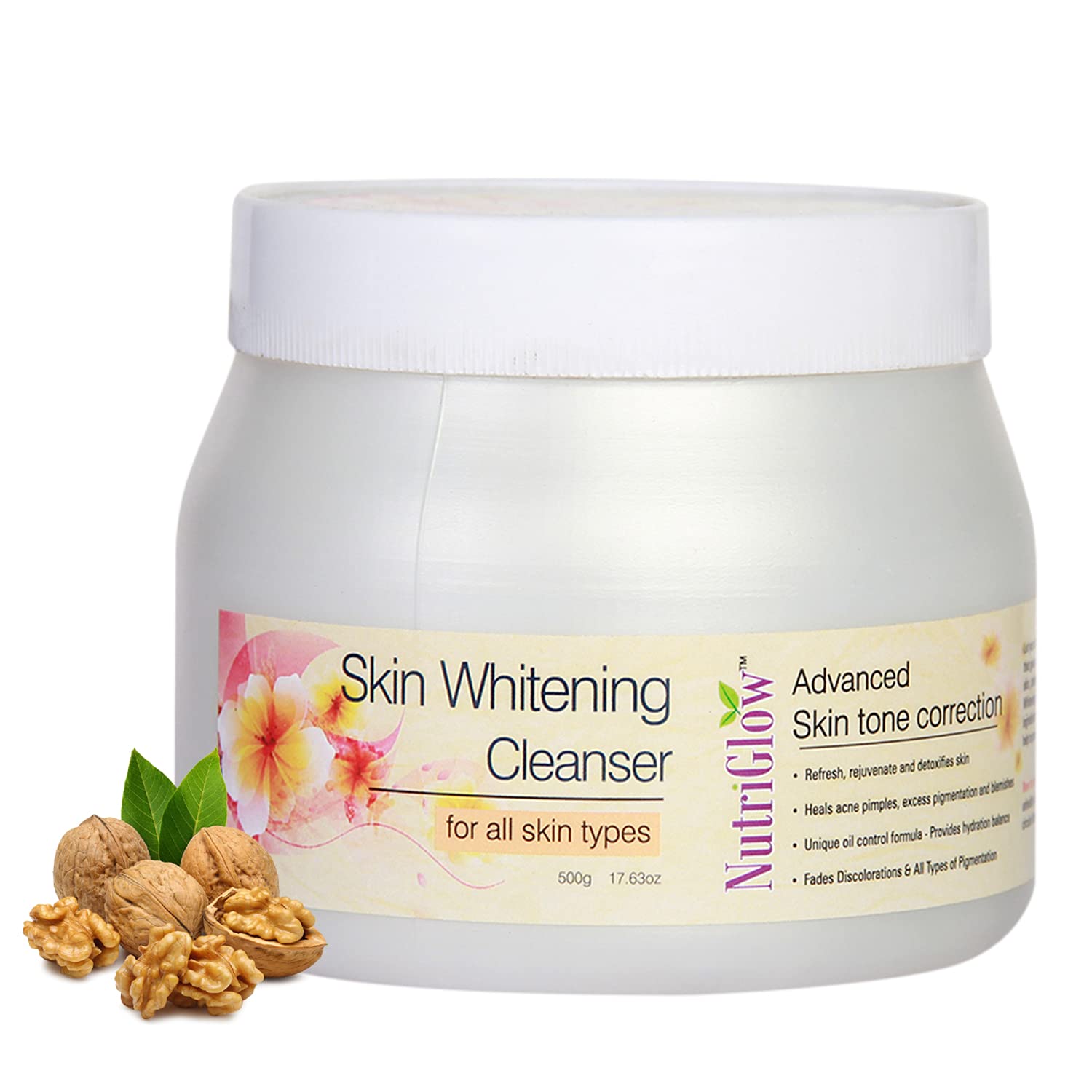 NutriGlow Skin Whitening Cleanser | Grocsy