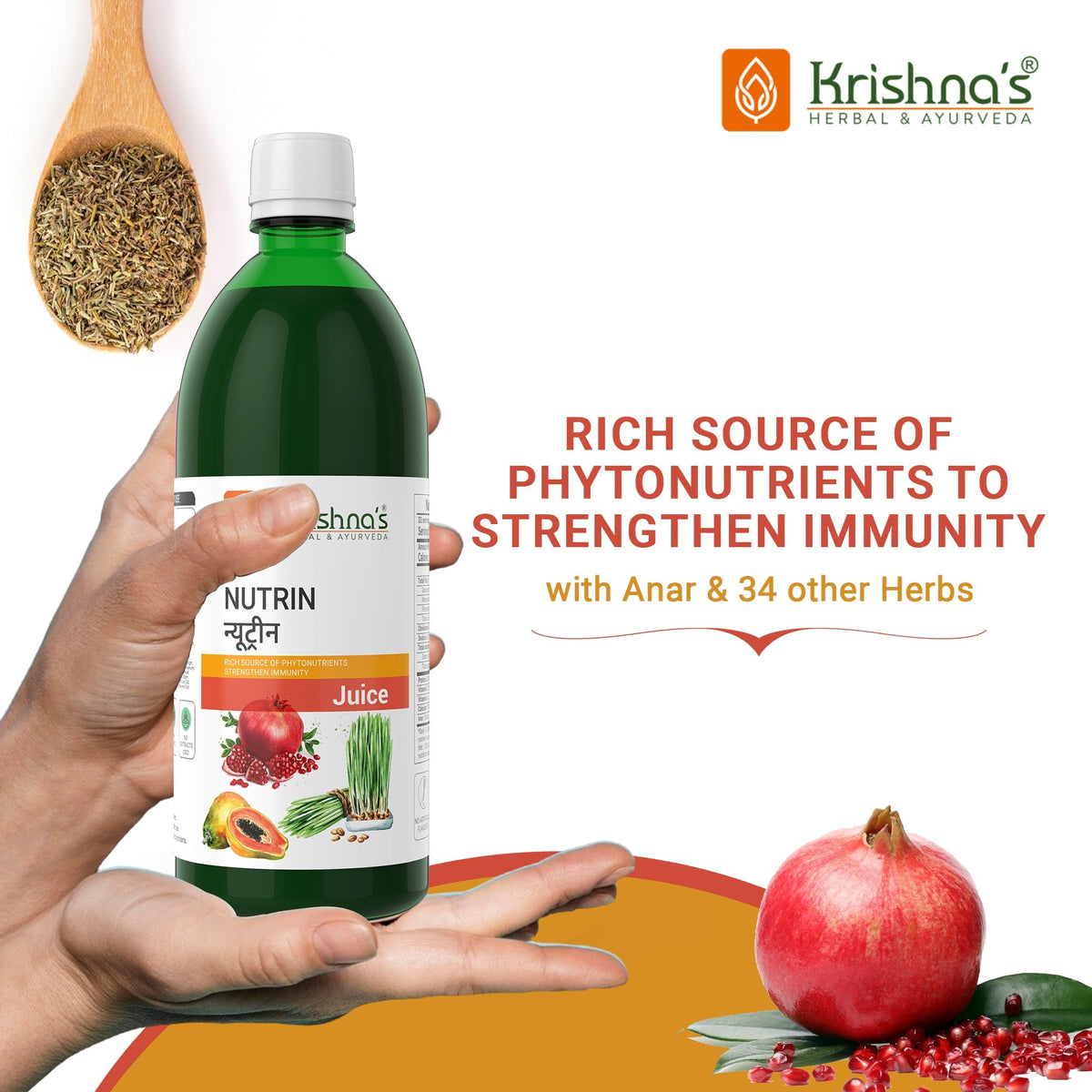 Krishna'S Herbal & Ayurveda Nutrin Juice | Grocsy