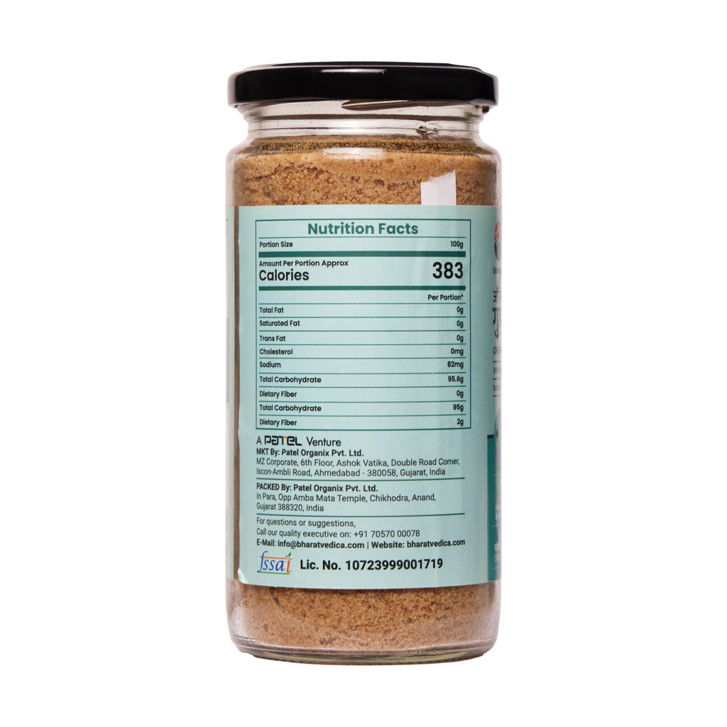 Bharat Vedica Organic Jaggery Powder - Organic Gud | Grocsy