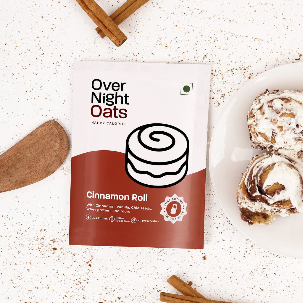 OverNightOats Cinnamon Roll | Grocsy
