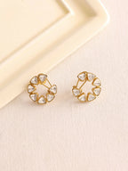 Moissanite Earrings - Ruby Raang | Grocsy