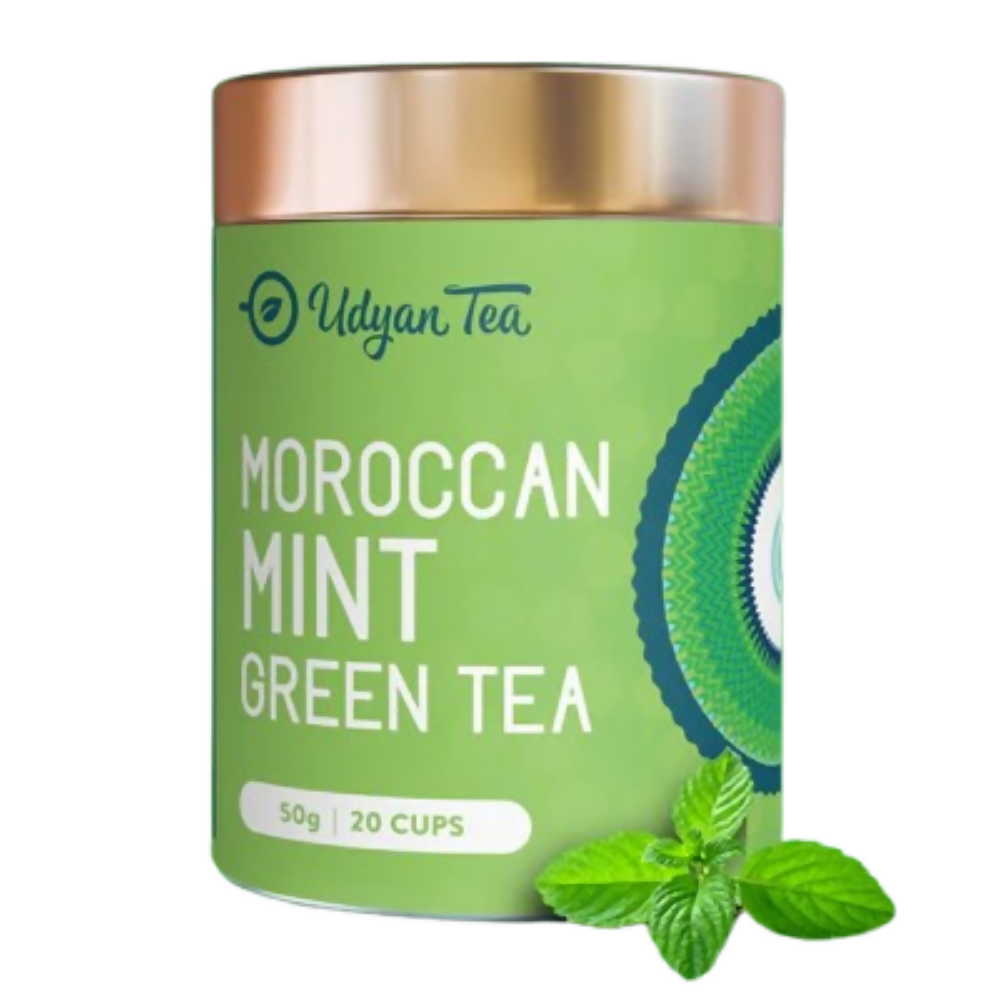 Udyan Tea Moroccan Mint Green Tea | Grocsy