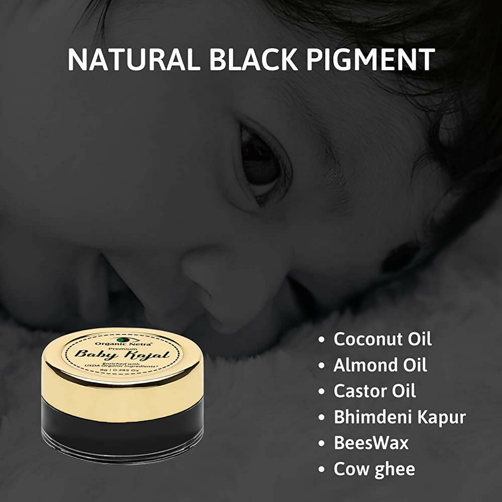 Organic Netra Baby Kajal Water Resistant | Grocsy