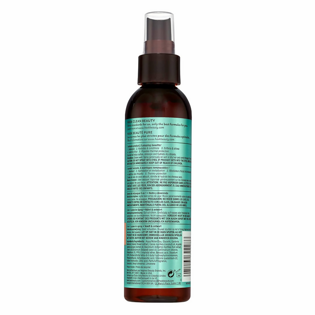 HASK Monoi Coconut Oil Leave-In Hair Spray | Grocsy