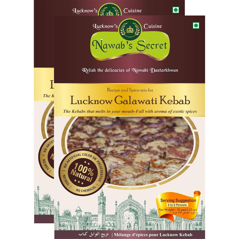 Nawab's Secret Lucknow Galawati Kebab Masala | Grocsy