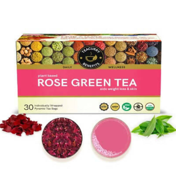 Teacurry Rose Green Tea | Grocsy