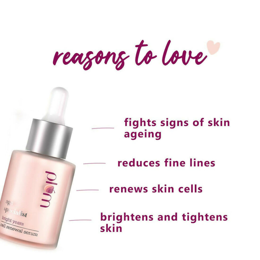 Plum Bright Years Cell Renewal Serum | Grocsy