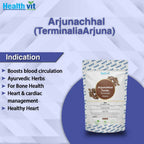 Healthvit Natural Arjunchhal Powder | Grocsy