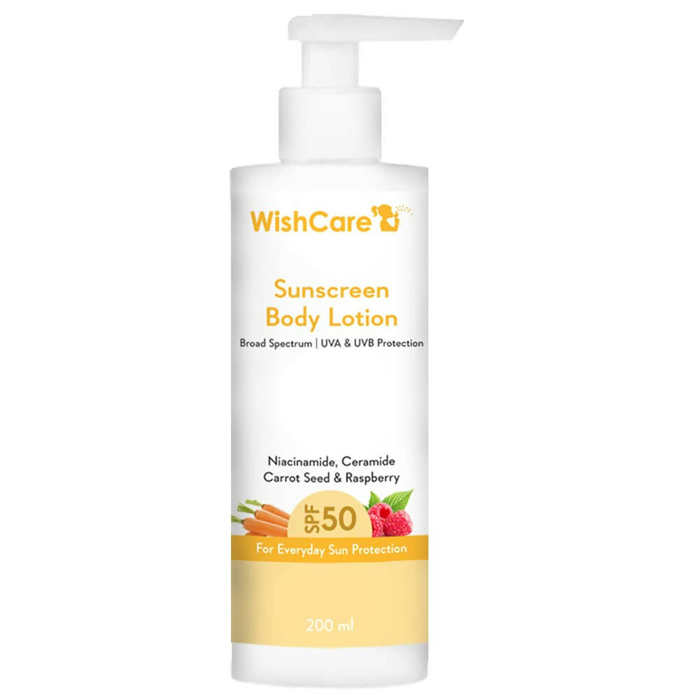 Wishcare Sunscreen Body Lotion SPF 50 | Grocsy