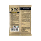 Nisha Henna Based Hair Colour For Women & Men Natural Black | Grocsy