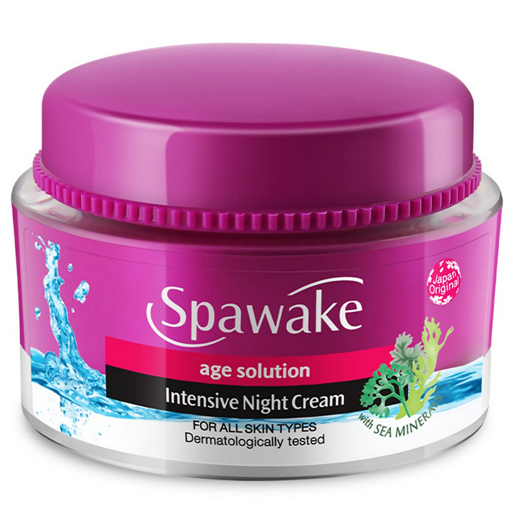 Spawake Anti Aging Face Cream Age Solution Intensive Night Cream | Grocsy
