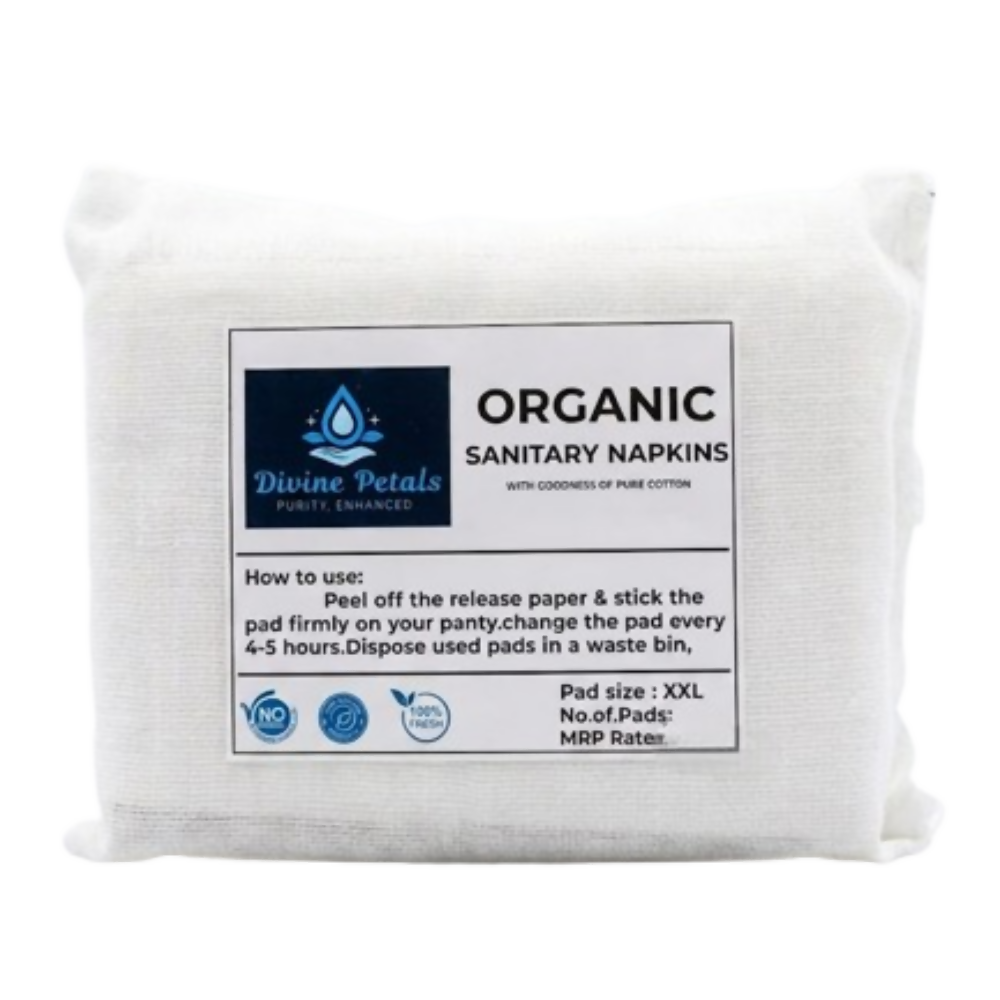 Divine Petals Organic Sanitary Pads | Grocsy