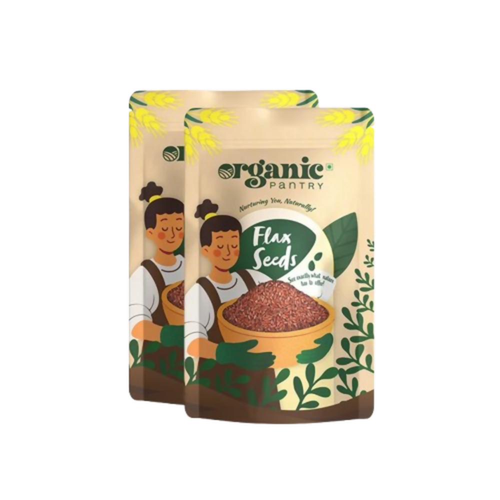 Organic Pantry Flax Seeds | Grocsy
