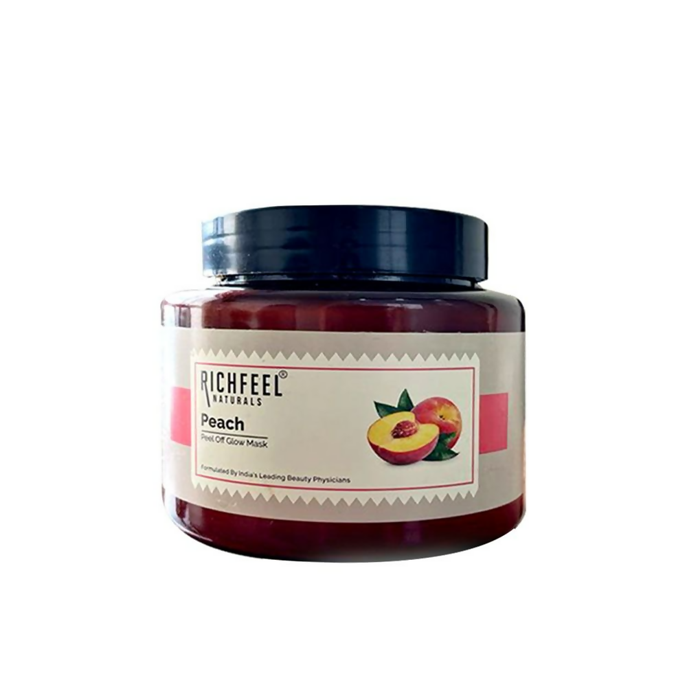 Richfeel Peach Peel Off Mask For Glowing Skin | Grocsy