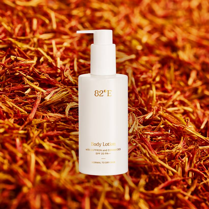 82°E By Deepika Padukone Body Lotion With Saffron and Ceramides | Grocsy