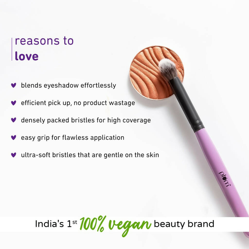 Plum Soft Blend Eyeshadow Blending Brush Easy Pick-up 04 | Grocsy