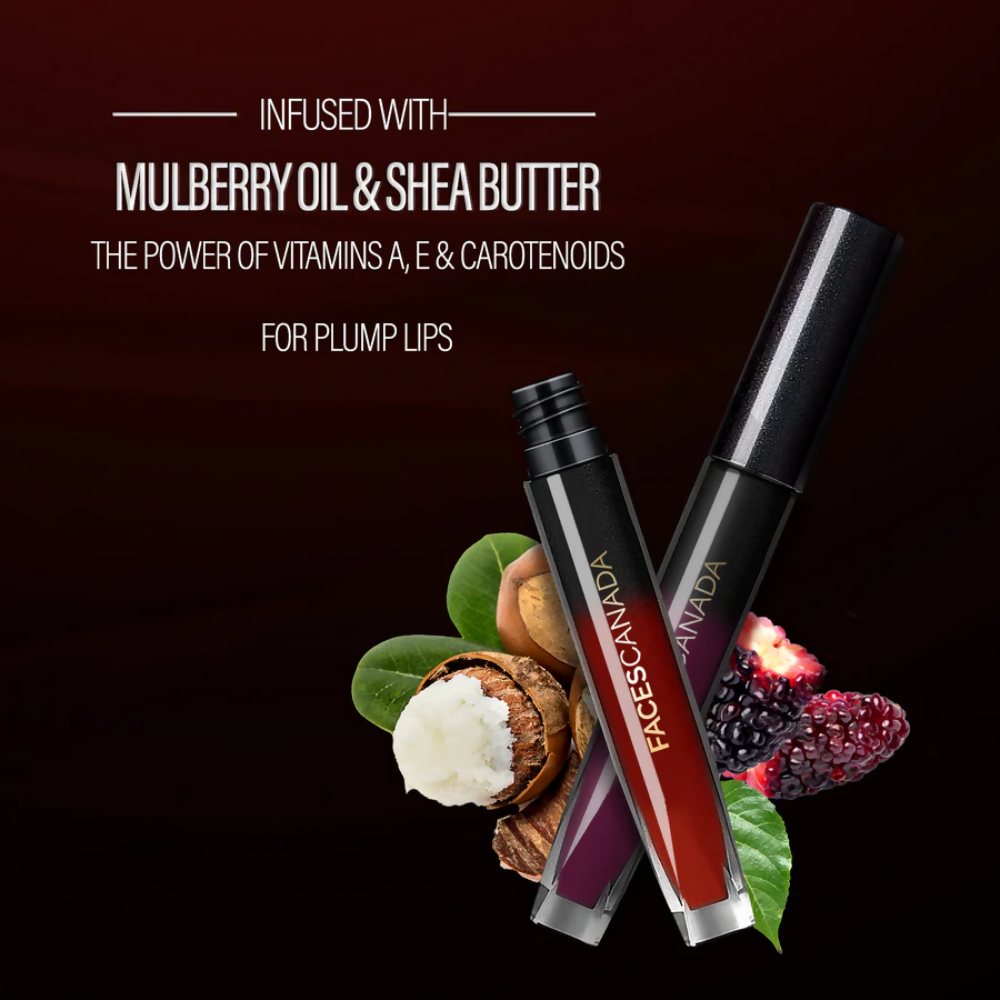Faces Canada Comfy Silk Liquid Lipstick - Mysterious Pink 12 | Grocsy