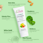La Pink Vitamin C Face Wash With White Haldi & Gotu Kola | Grocsy
