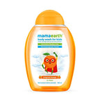 Mamaearth Original Orange Body Wash For Kids with Orange & Oat Protein | Grocsy