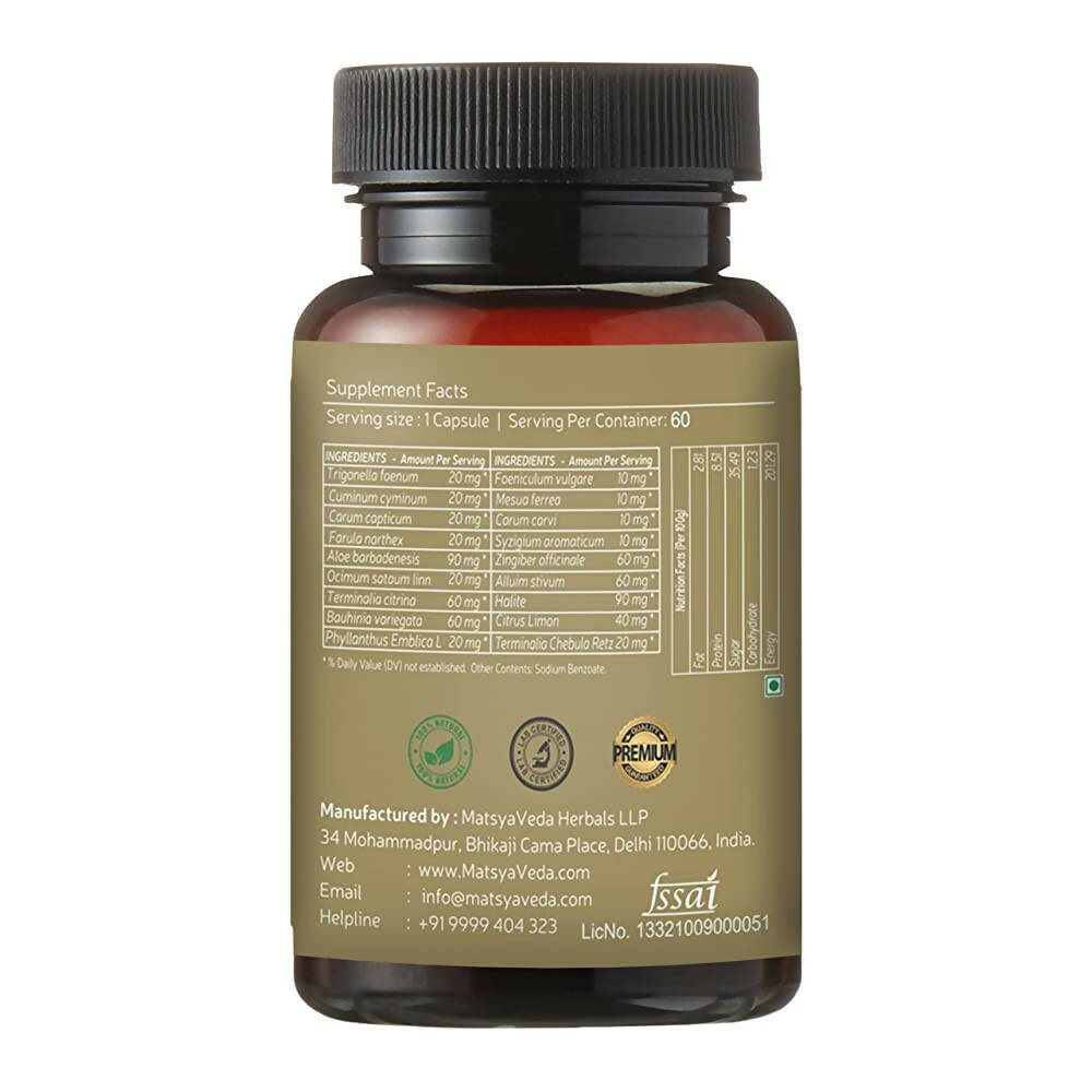 Matsya Veda Fix O Pile Capsules | Grocsy