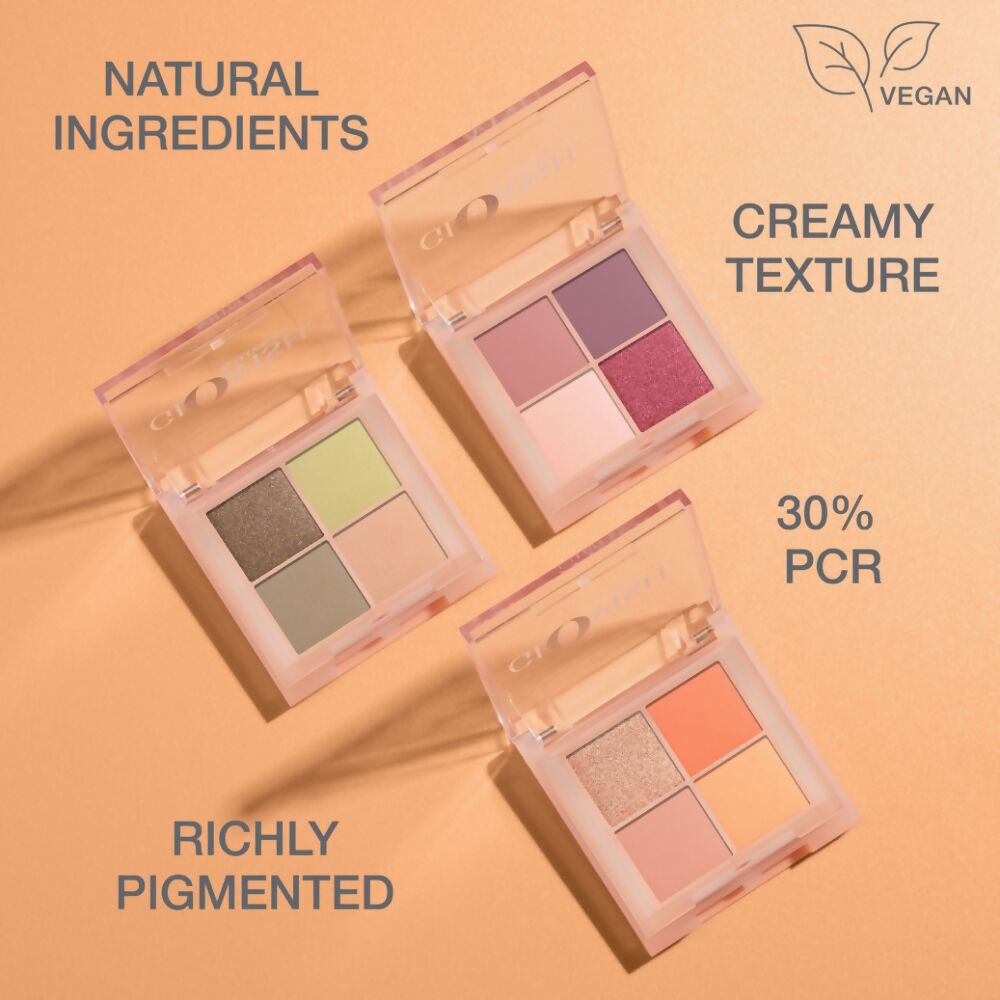Huda Beauty Glowish Micro Mini Natural Eyeshadow Palette - Clay | Grocsy