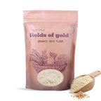 Pristine Fields of Gold - Organic Soya Flour | Grocsy