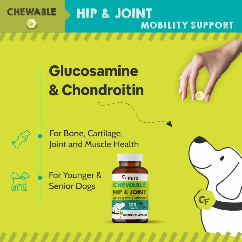 Carbamide Forte Pets Chewable Hip and Joint Tablets | Grocsy