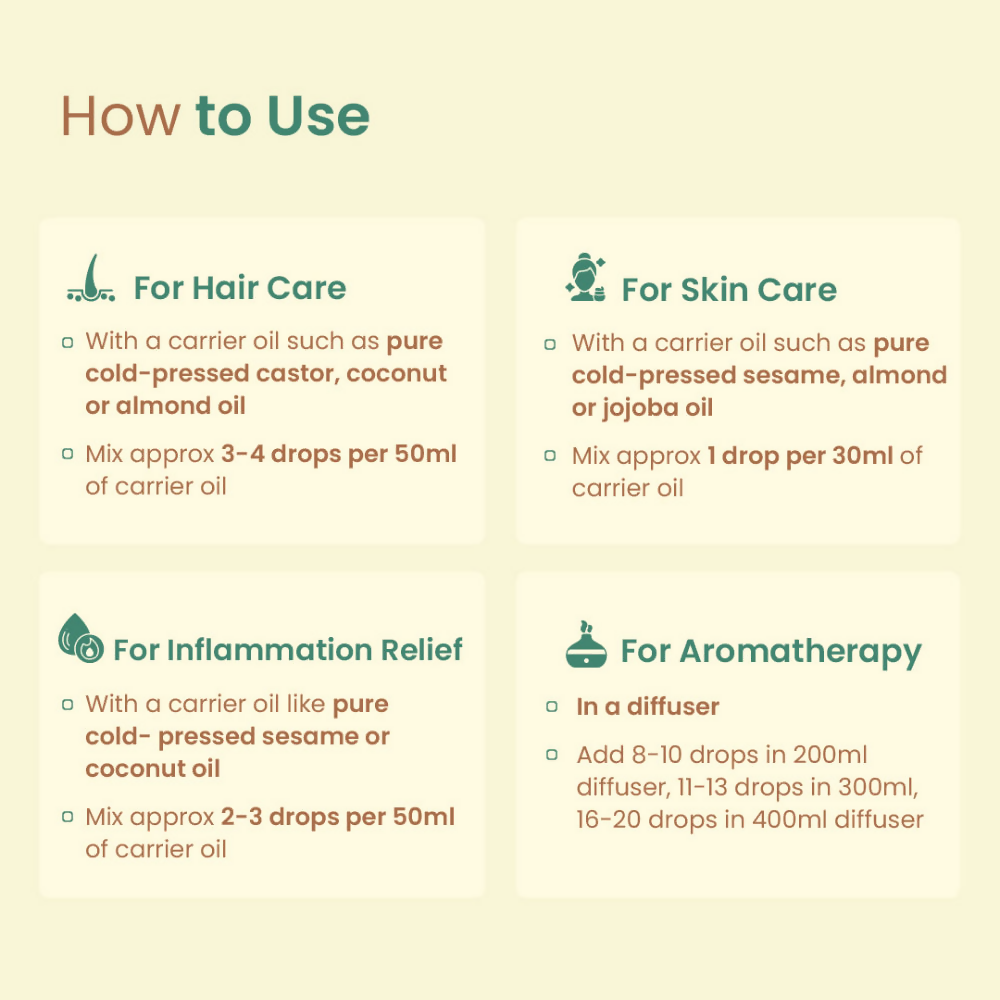 Nat Habit Rosemary Essential Oil | Grocsy