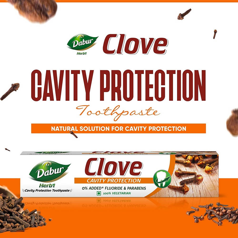 Dabur Herb'l Clove - Cavity Protection Toothpaste | Grocsy