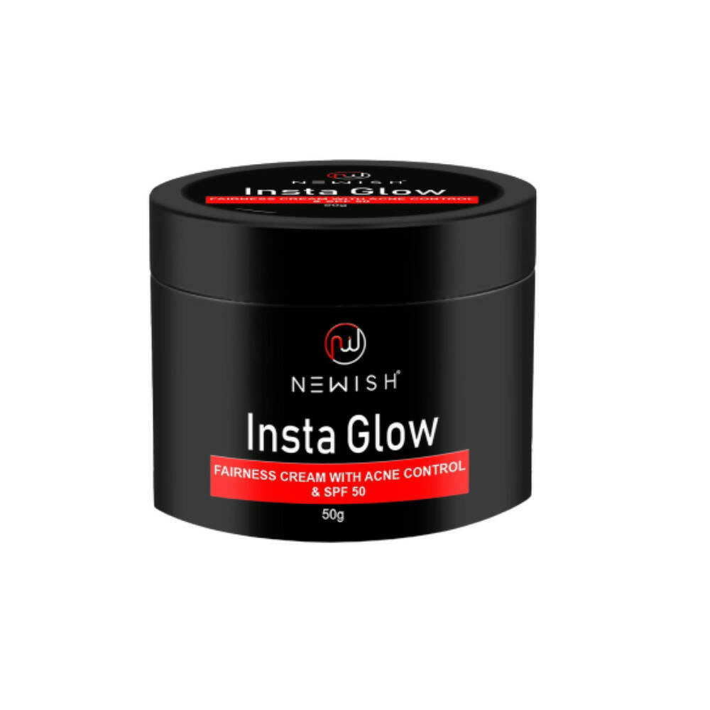 Newish Insta Glow Fairness Cream With SPF 50 | Grocsy