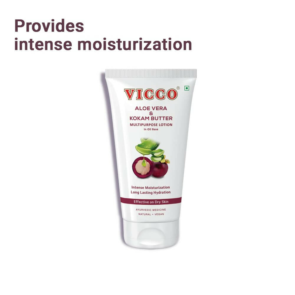 Vicco Aloe Vera & Kokam Butter Multipurpose Lotion | Grocsy