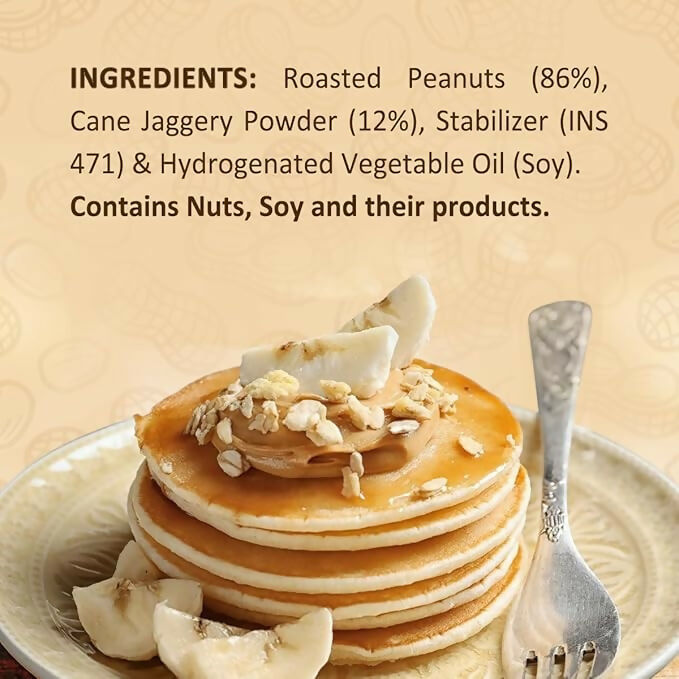 Sundrop Peanut Butter With Jaggery, Creamy | Grocsy