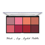 Love Earth Blush, Lips, Eyelid Palette With Richness Of Jojoba Oil And Vitamin E | Grocsy