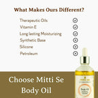 Mitti Se Rejuvenating Nourishing Body Oil | Grocsy