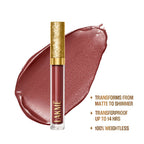 Lakme Be-jewel Shimmer Lip Liquid - Nude Sparkle | Grocsy