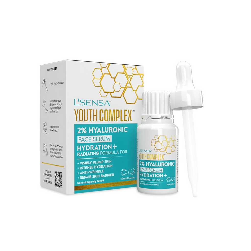 L'Sensa 2% Hyaluronic Serum For All Skin Types | Grocsy