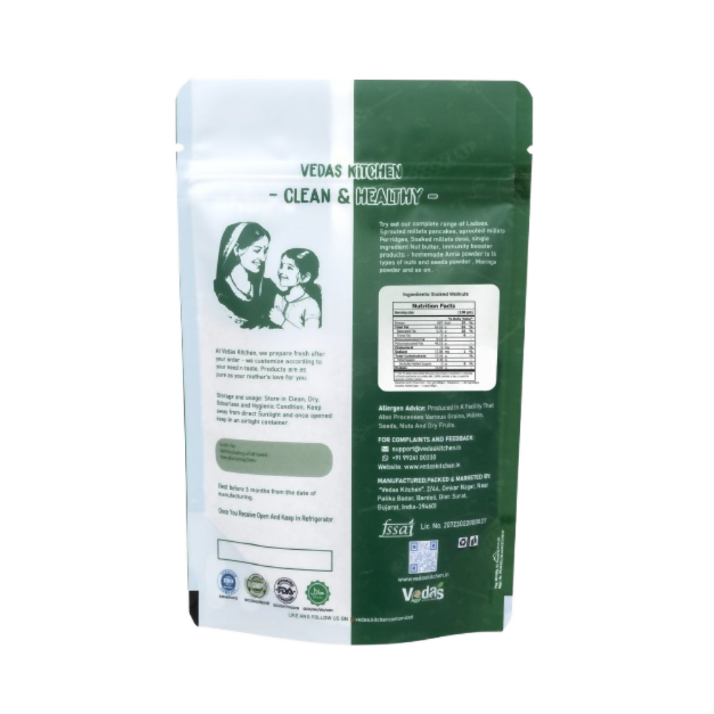 Vedas Kitchen Soaked Walnuts Flour | Grocsy