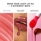 Gush Beauty Balmy Glossy Tinted Lip Oil - Peach Brown | Grocsy