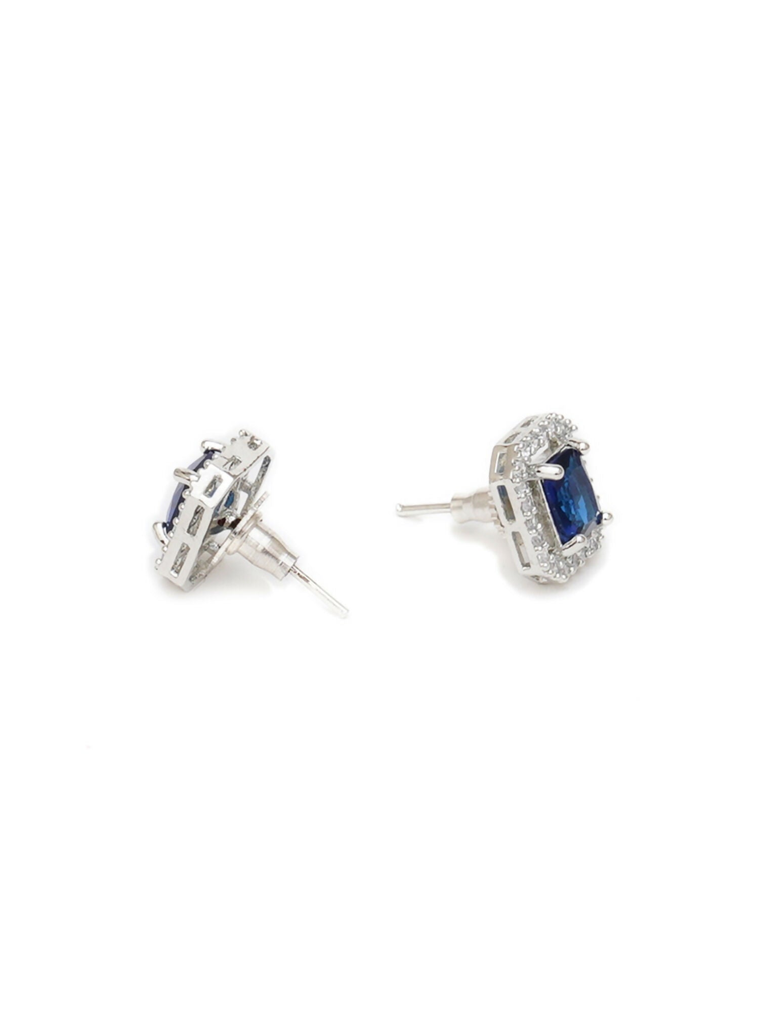 stone stud (Blue) - Ruby Raang | Grocsy