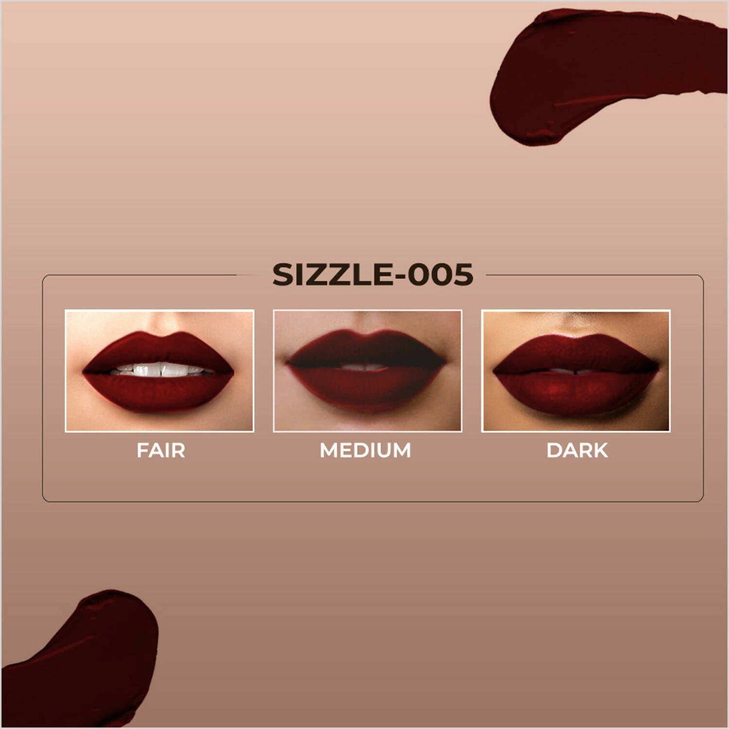 Colorbar Powerkiss Vegan Matte Lipcolor- Sizzle | Grocsy