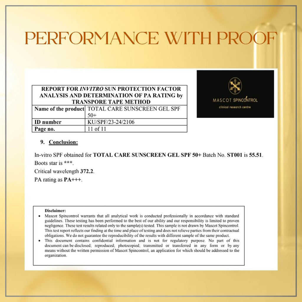 SkinInspired Total Care Gel Sunscreen Spf 50+ | Grocsy