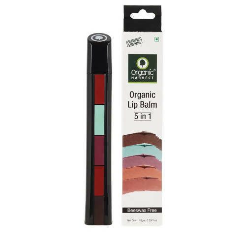 Organic Harvest Organic Lip Balm 5 in 1 | Grocsy